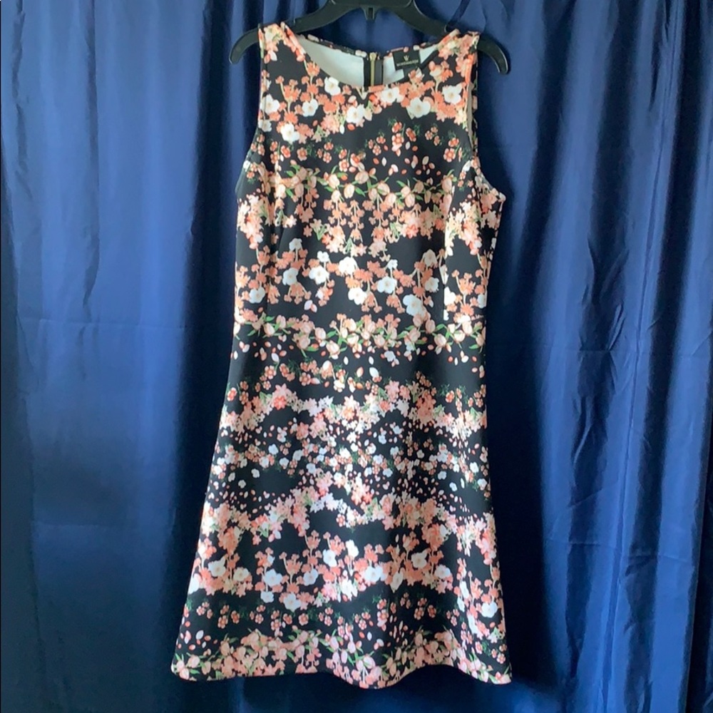 ⭐️SALE⭐️ Black, Pink, & White Floral Dress